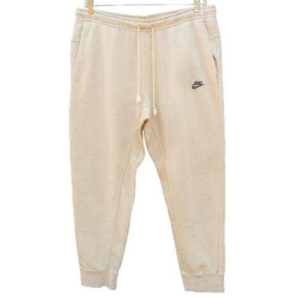 NIKE | Club Fleece Gold Beige Speckled Hoodie Joggers Matching Tracksuit Set XXL - Picture 3 of 15